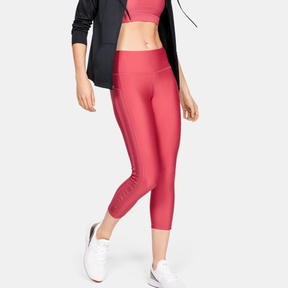 [EUC] Under Armour crop leggings - heatgear